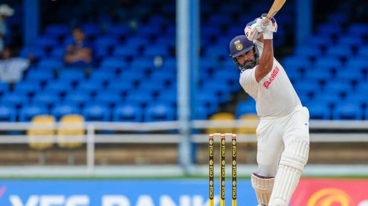 IND vs WI: Rohit Sharma records his fastest half century but rain comes to rescue West Indies