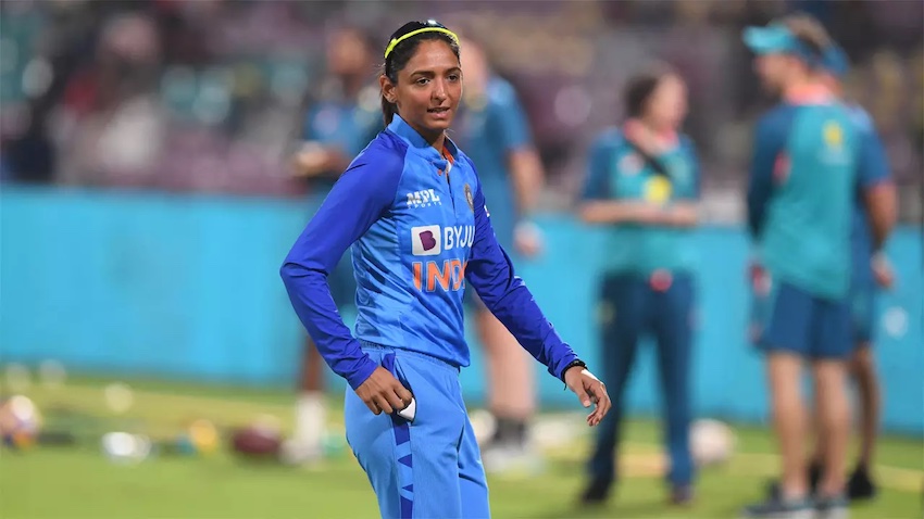 India captain Harmanpreet Kaur suspended after breach of ICC code of conduct